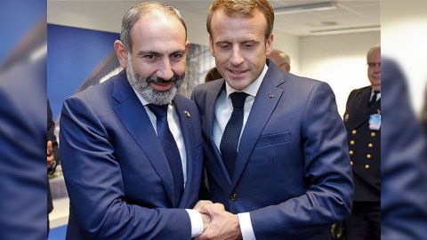 Makron Paşinyanla Qarabağdan DANIŞDI