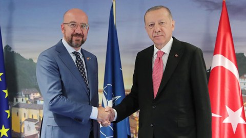 Şarl Mişel Ərdoğanla Azərbaycan-Ermənistan münasibətlərini MÜZAKİRƏ ETDİ