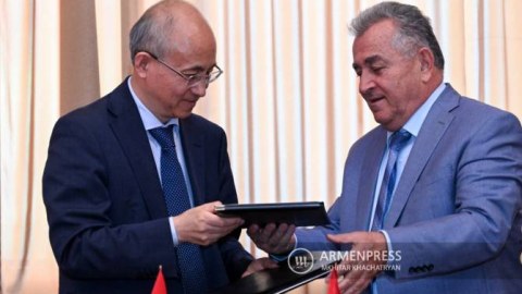 Ermənistan və Çin arasında memorandum imzalandı