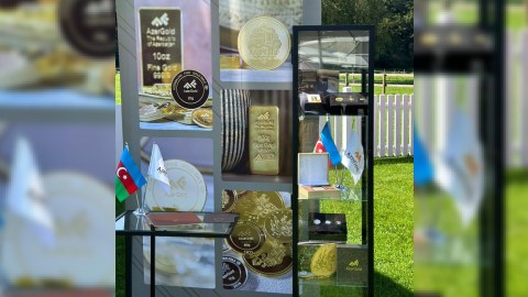 “AzerGold”un qızıl sikkə kolleksiyaları Almaniyada nümayiş olundu