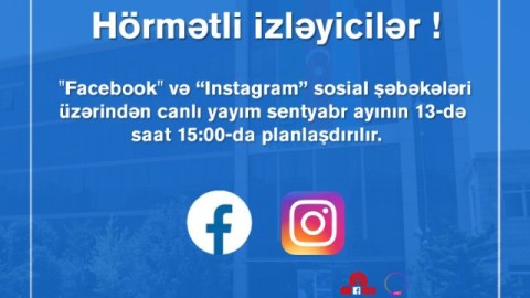 "Azəriqaz" rəhbərliyinin növbəti canlı yayımı olacaq