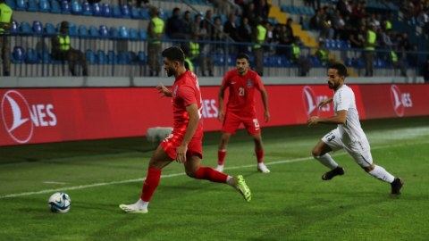 Azərbaycan İordaniya millisinə qalib gəldi