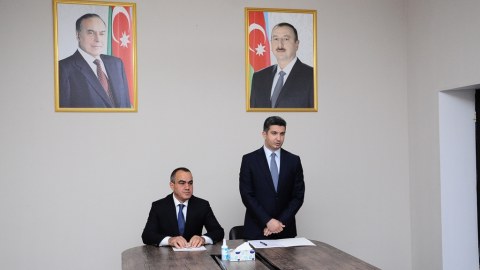 Naftalanda növbəti səyyar qəbul keçirilib - FOTOLAR