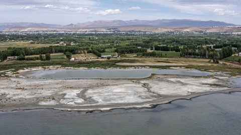 Van gölü quruyur