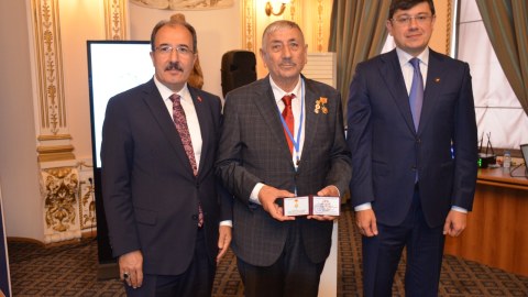 Dövlət Komitəsində bir qrup türkiyəli jurnalistlə görüş - FOTO