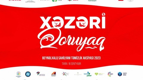 “Xəzəri Qoruyaq!” adlı geniş ekoloji hərəkat keçirilir