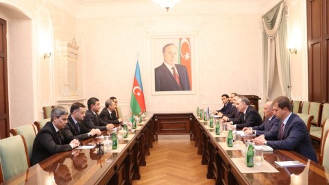 Türkmənistan Baş prokurorunun müavini Bakıda - FOTO