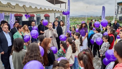 Ağalıda məktəblilər yeni tədris ilinə “Azercell” ilə başlayır - FOTO
