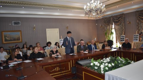Tbilisidə Qərbi Azərbaycana qayıdışla bağlı toplantı - FOTOLAR