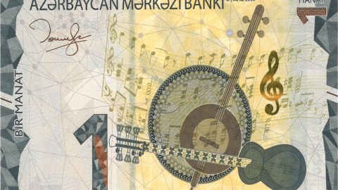Yeni sədrin imzası ilə ilk manat buraxıldı - FOTO