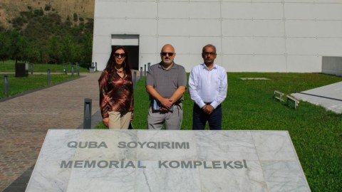 Kanadalı deputat Quba Soyqırımı Memorial Kompleksini ziyarət etdi