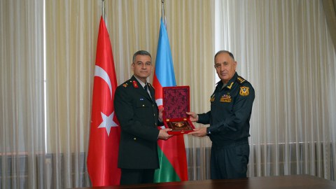 Kərim Vəliyev türkiyəli nümayəndə heyəti ilə görüşdü - FOTOLAR
