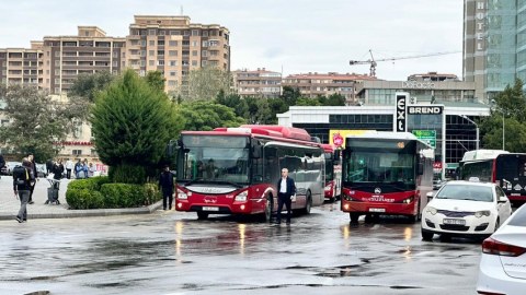 Marşrutlara 2 mindən artıq avtobus çıxarılıb