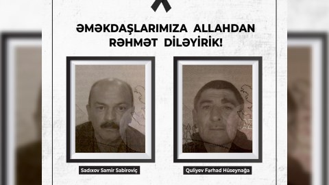 Şuşa yolunda həlak olan mülki şəxslərin FOTOLARI