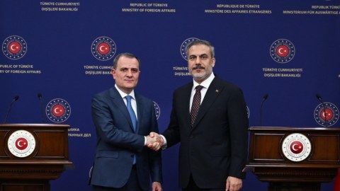 Ceyhun Bayramovla Fidan Qarabağı müzakirə etdi 