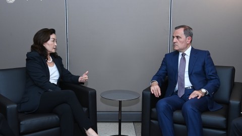 Ceyhun Bayramov Blinkenin köməkçisi ilə danışıqlar apardı 