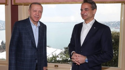 Ərdoğan Yunanıstan baş naziri ilə danışıqlar apardı 