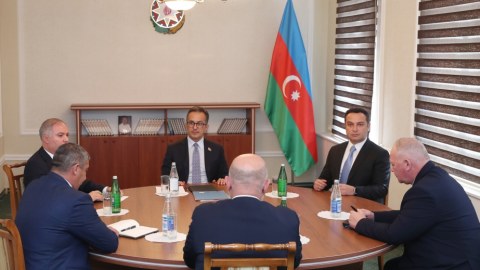 Erməni nümayəndələri ilə görüşdən İLK GÖRÜNTÜLƏR