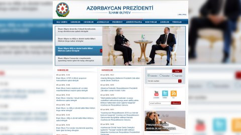 Prezidentin rəsmi saytına saniyədə 4 milyondan çox hücüm olub