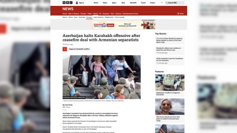 Xarici KİV-lər antiterror tədbirləri nəticəsində regionda yaranan vəziyyətdən YAZIR