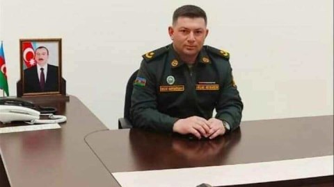 Universitet müəlliminin mayor oğlu şəhid oldu