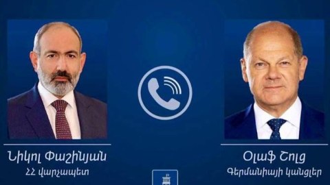 Paşinyan Şoltsla Qarabağı müzakirə etdi 