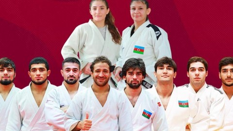 10 cüdoçumuz mübarizəyə başlayır