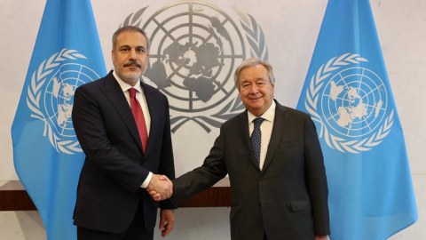 Hakan Fidan Quterreşlə Ukrayna və Kiprdən danışdı