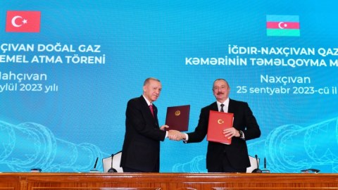 Naxçıvanda Ərdoğanın şərəfinə nahar verildi