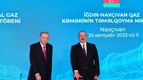 İğdır-Naxçıvan boru kəmərinin təməlqoyma mərasimi keçirilib