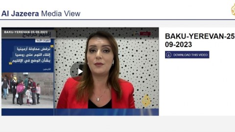 “Əl-Cəzirə”də ermənilərin reinteqrasiyasından DANIŞILDI