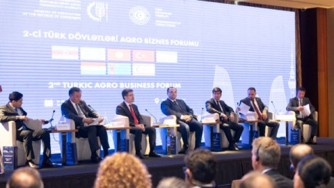 Bakıda II Türk Dövlətləri Aqrobiznes Forumu keçirilir - FOTOLAR