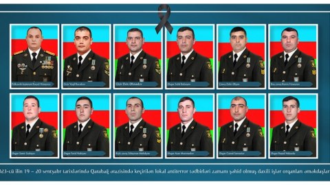 Daxili Qoşunların şəhid hərbçilərinin ADLARI