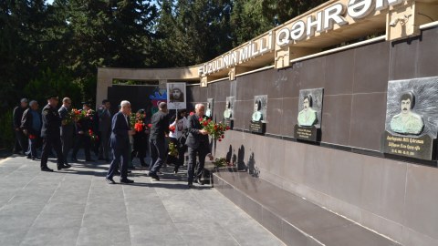 Füzulidə anım tədbiri keçirilib - FOTOLAR
