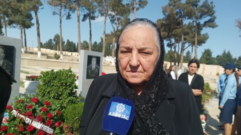 Xocalıya ayağımız dəyəndə Poladın ruhu dinclik tapacaq - Səmayə Həşimova