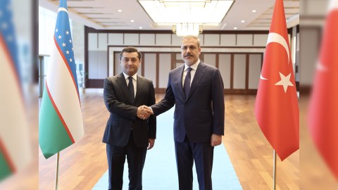 Hakan Fidan özbəkistanlı həmkarı ilə görüşdü