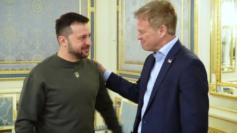 Britaniyanın yeni müdafiə naziri Kiyevdə - Zelenski ilə görüşdü
