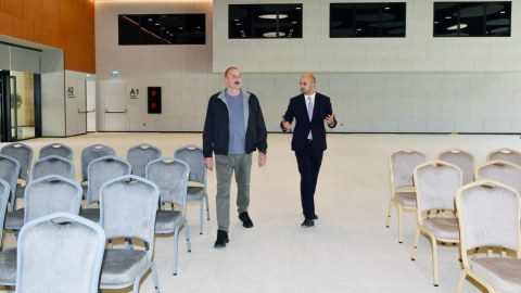 Prezident Zəngilan Konqres Mərkəzi Kompleksinin AÇILIŞINDA