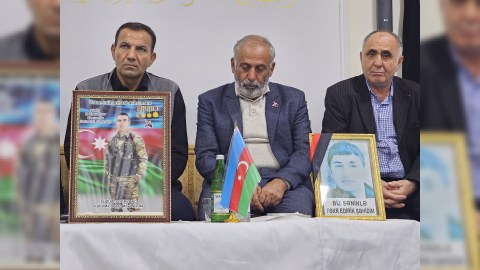 Pirallahı Məscidində Vətən müharibəsi şəhidləri anılıb - FOTOLAR