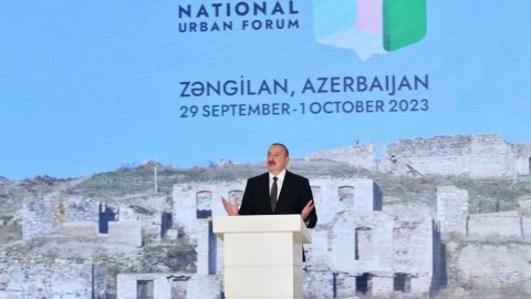 Zəngilanı mühüm nəqliyyat qovşağı hesab edirik - İlham Əliyev