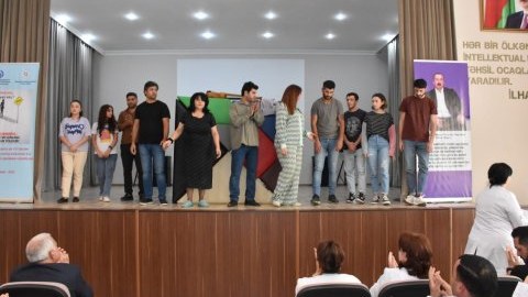 Tələbələr “Narkomaniya və tütündən istifadəyə qarşı” maarifləndirildilər