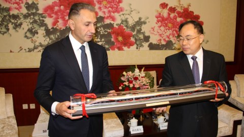 Rəşad Nəbiyev Çinə səfər çərçivəsində silsilə görüşlər keçirib