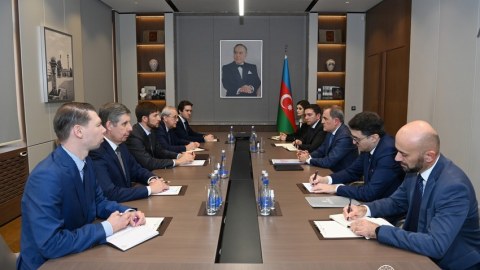 Ceyhun Bayramov Putinin müşaviri ilə GÖRÜŞDÜ