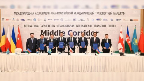 Transxəzər marşrutu üzrə tərəfdaşların növbəti iclası - FOTO