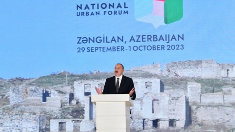 Prezidentin Zəngilandakı çıxışının TAM MƏTNİ 