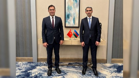 ADY sədri həmkarları ilə ikitərəfli görüşlər keçirdi - FOTO