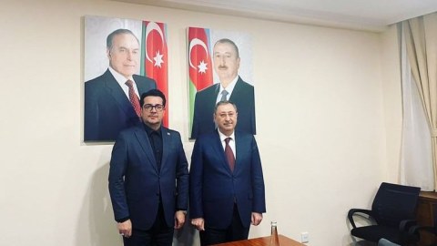 Xələf Xələfov İran səfiri ilə Qarabağı müzakirə etdi