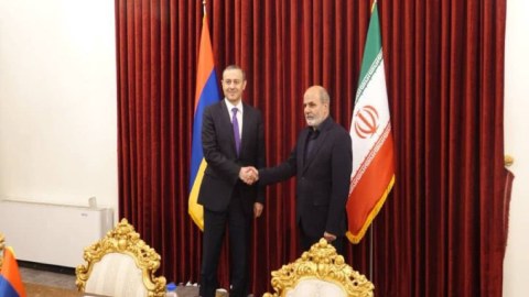 Ermənistan və İran Təhlükəsizlik Şurası katibləri görüşdülər - FOTO