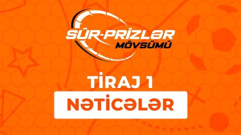 “Misli” SÜR-PRİZLƏR Mövsümü – İlk tirajın nəticələri