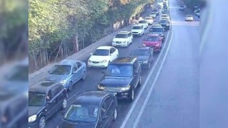 Bakının əsas yollarında TIXAC var